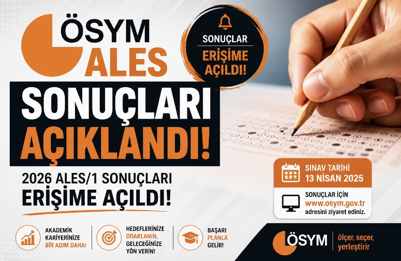 ALES sonuçları açıklandı: 2026 ALES/1 erişime açıldı