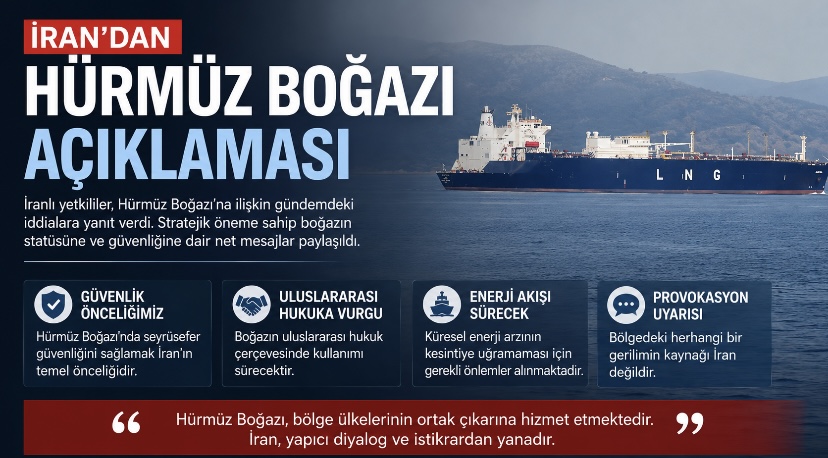 İran’dan Hürmüz Boğazı açıklaması