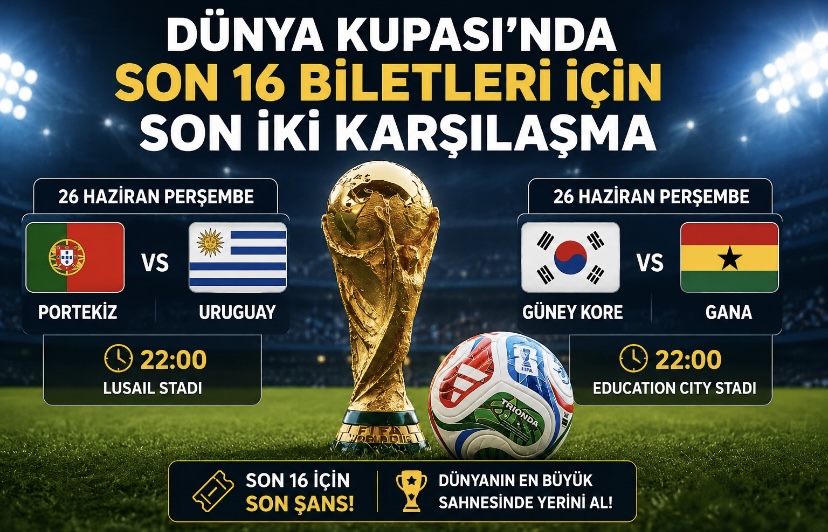 Dünya Kupası’nda Son 16 Heyecanı: Günün Kritik Maçlarında Büyük Mücadele