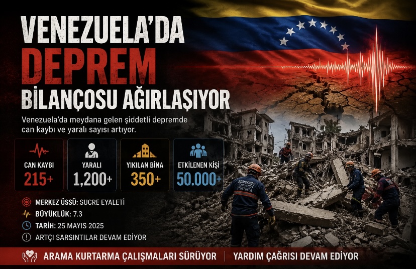 Venezuela’da deprem bilançosu ağırlaşıyor