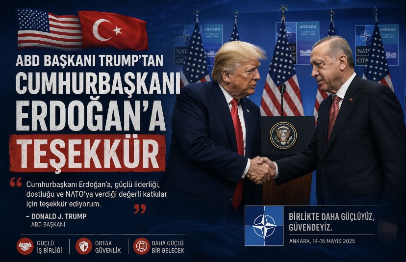 ABD Başkanı Trump’tan Cumhurbaşkanı Erdoğan’a teşekkür