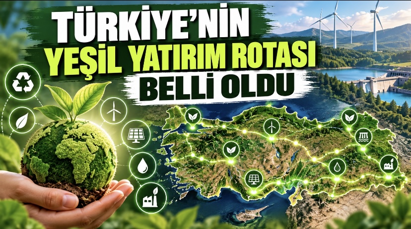 Türkiye’nin yeşil yatırım rotası belli oldu