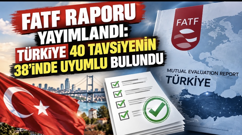FATF raporu yayımlandı: Türkiye 40 tavsiyenin 38’inde uyumlu bulundu
