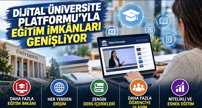 Dijital Üniversite Platformu’yla eğitim imkânları genişliyor
