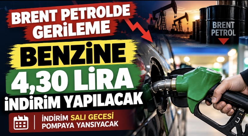 Benzine 4,30 TL indirim geliyor! Gözler salı gecesine çevrildi